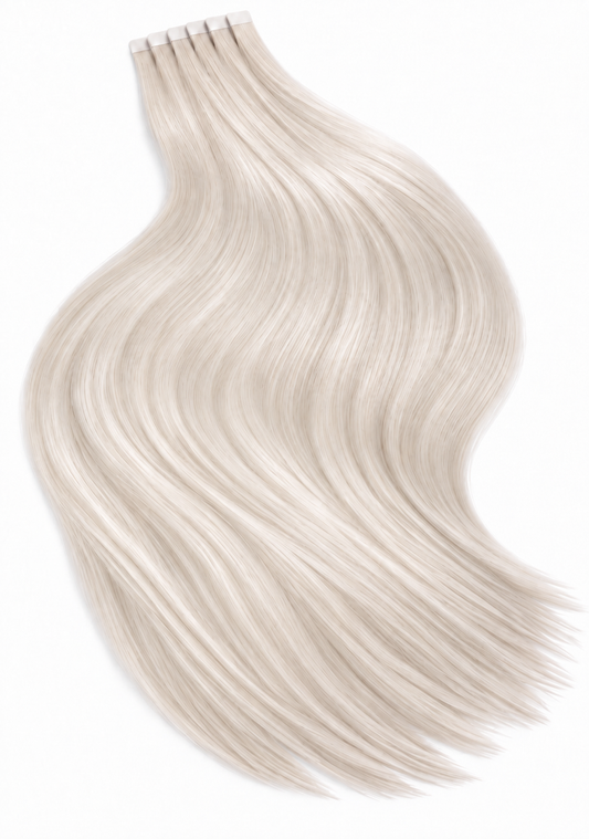 LIGHT BLONDE TAPE HAIR EXTENSIONS 