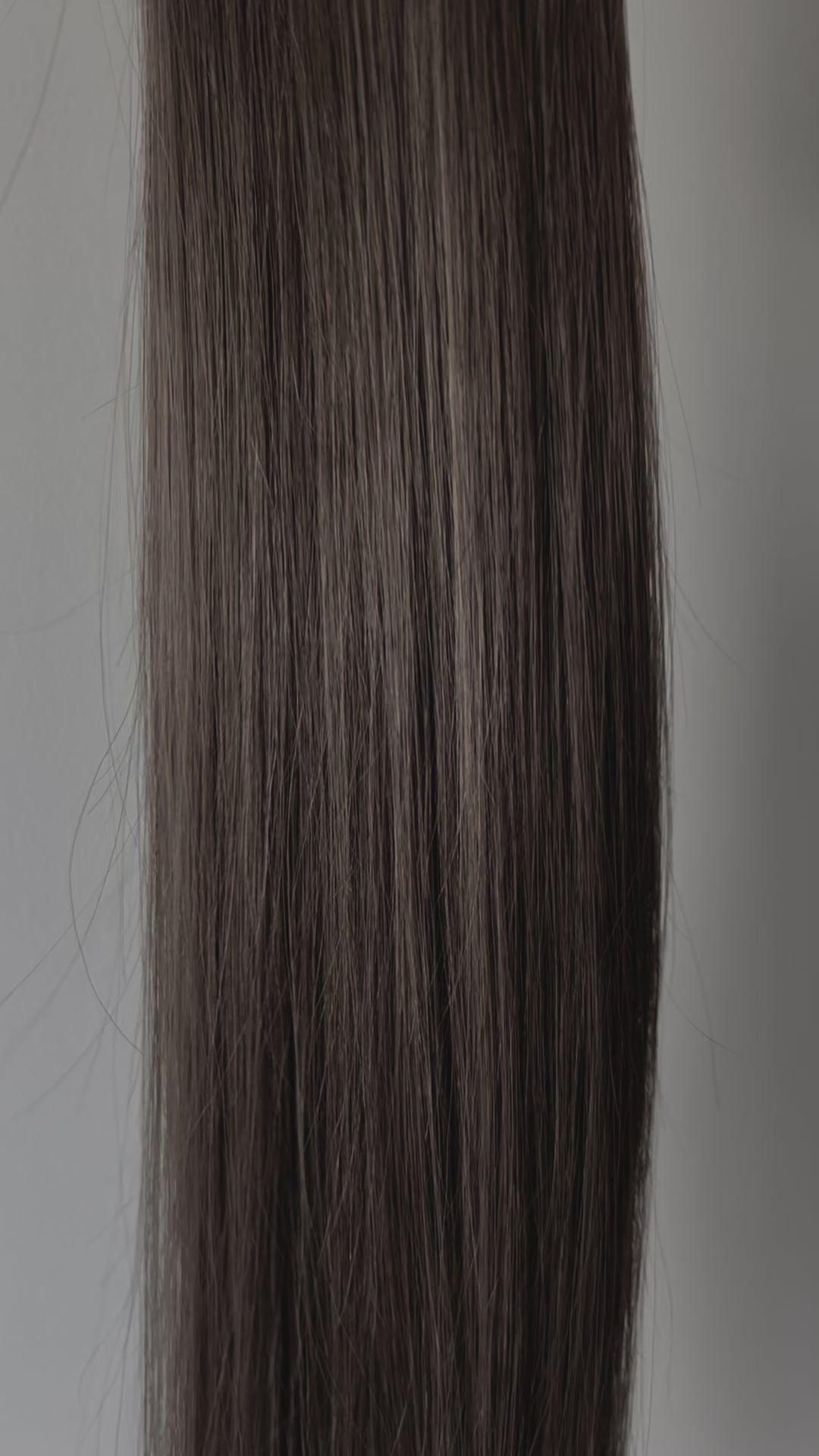 #10 LIGHT ASH BROWN TAPE HAIR EXTENSIONS