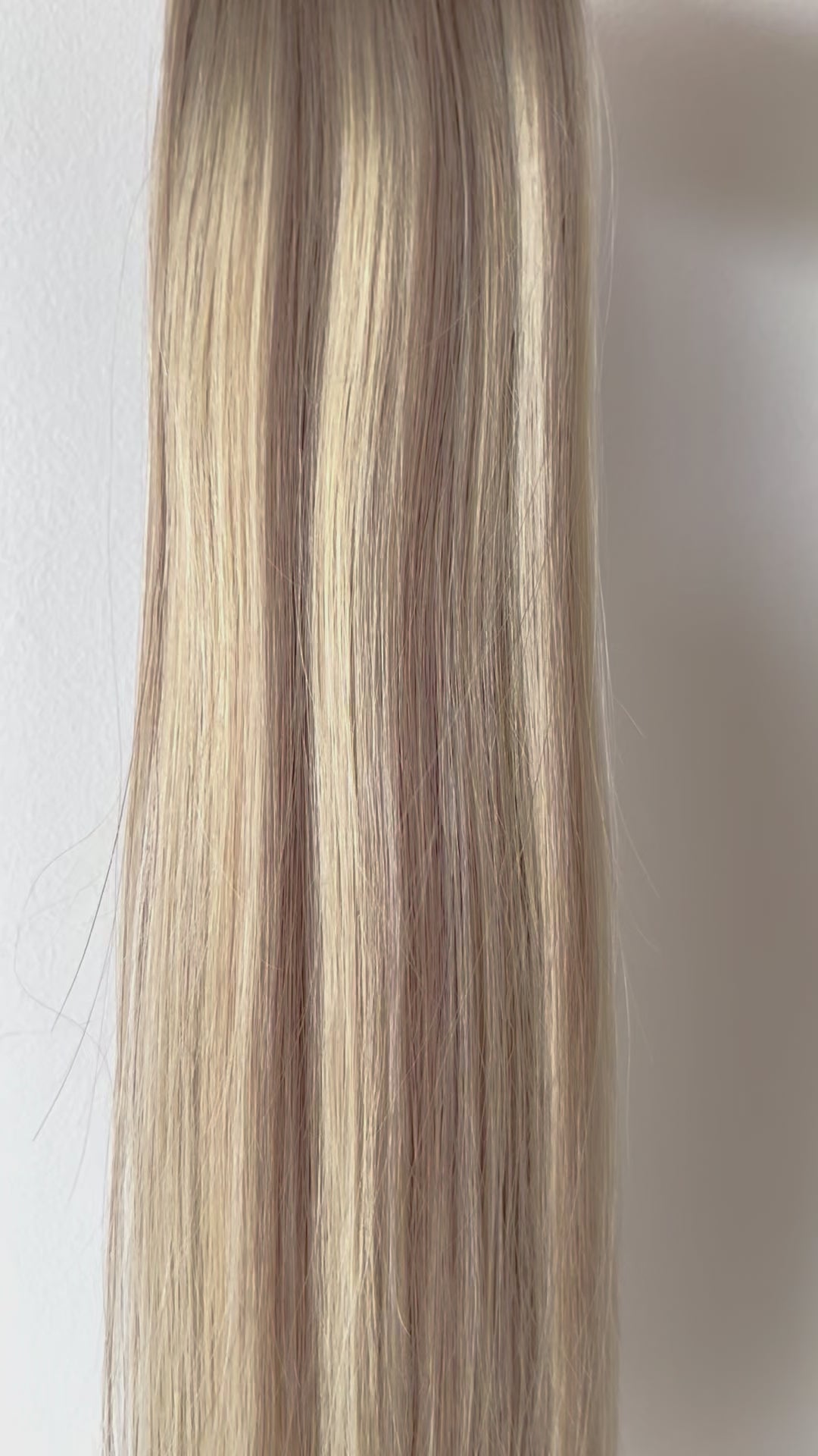 #4/60/613 "NORDIC BLONDE" BROWN TO BLONDE BALAYAGE HAIR EXTENSIONS