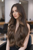 #4 WARM COCOA BROWN MEDIUM BROWN TAPE HAIR EXTENSIONS