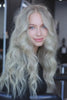 Silver Blonde Tape Hair Extensions 
