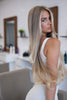 #18/613 "RHODEO DRIVE" ASH BLONDE ROOT BALAYAGE HAIR EXTENSIONS ﻿