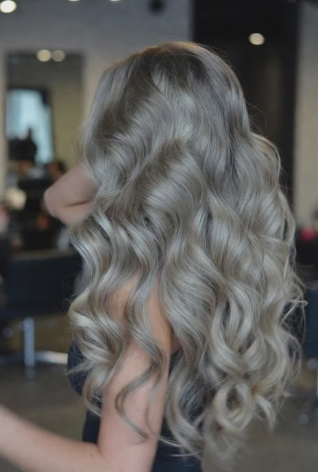 #20 MEDIUM ASH BLONDE HIGHLIGHT TAPE HAIR EXTENSIONS