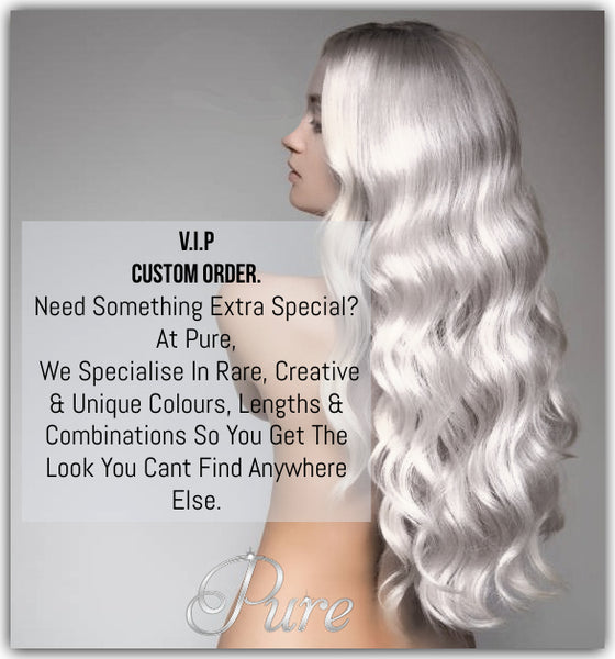 Custom order - Pure Tape Hair Extensions 