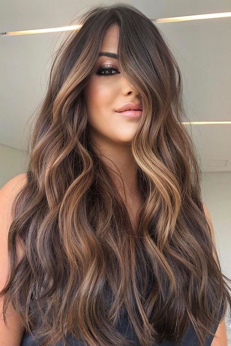 wavy brown and blonde hair extensions